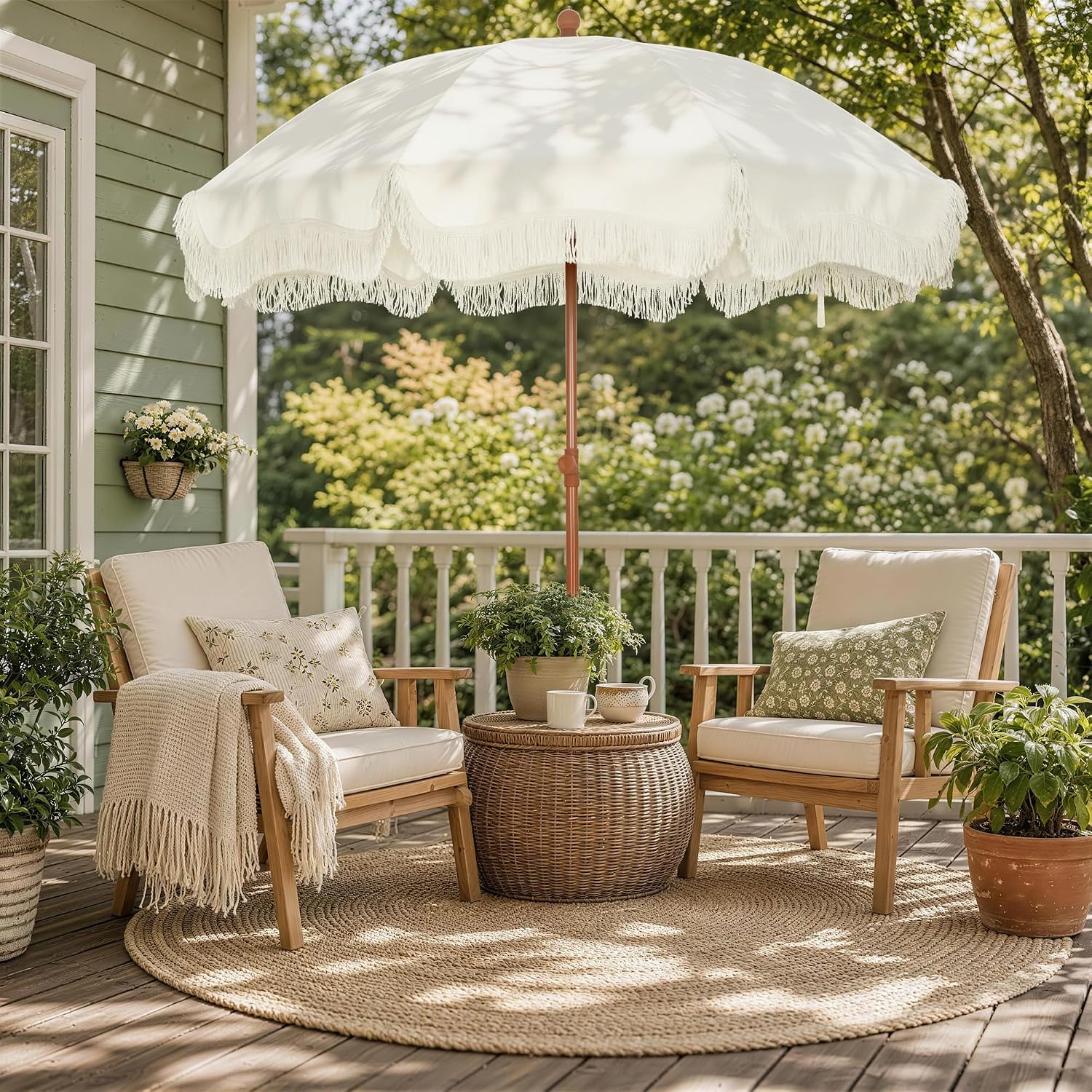 Heavy Duty Beach Umbrella With Sand Anchor