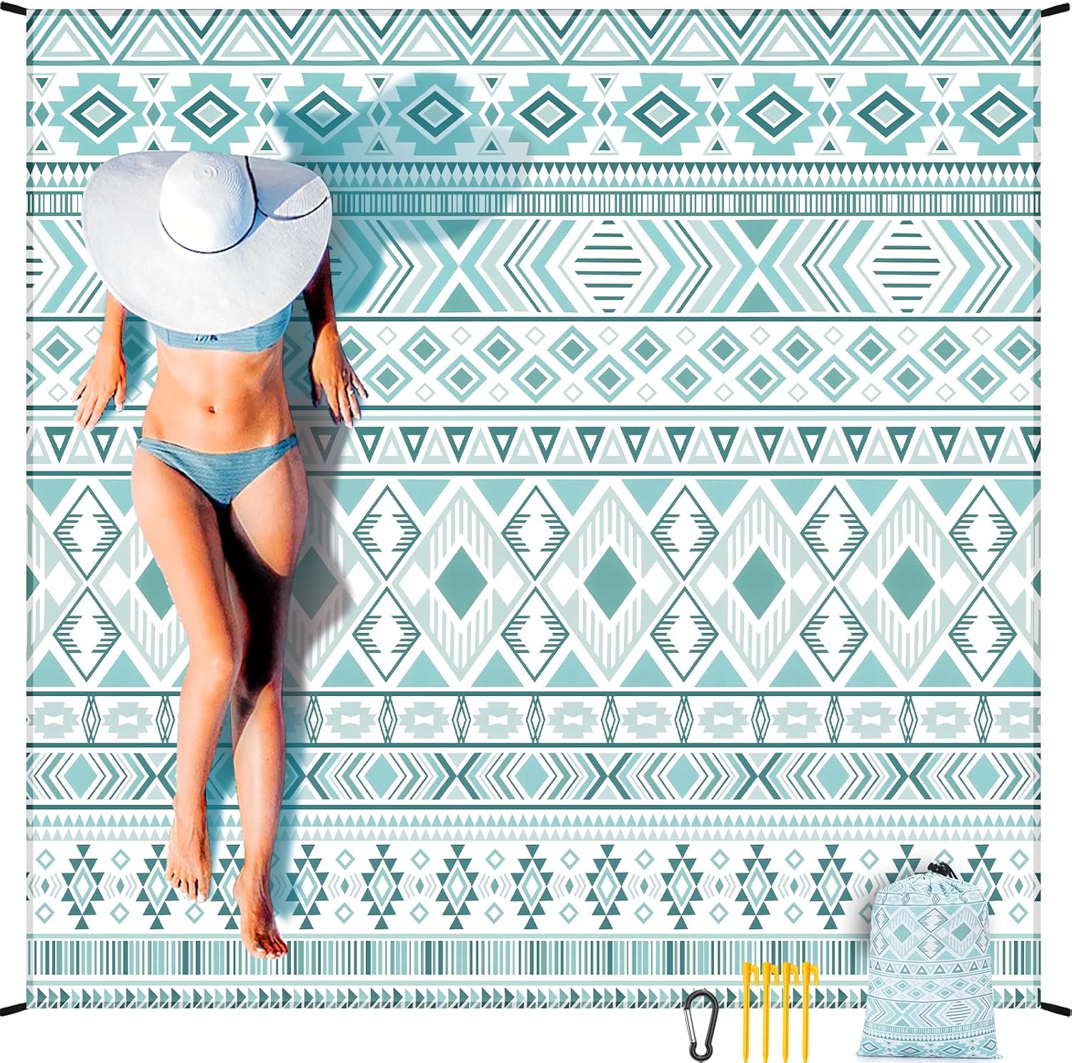 Extra Large Waterproof Beach Picnic Blanket