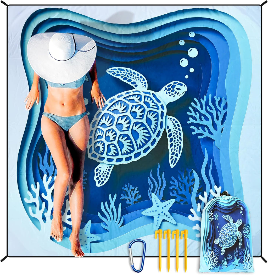 Extra Large Waterproof Beach Picnic Blanket