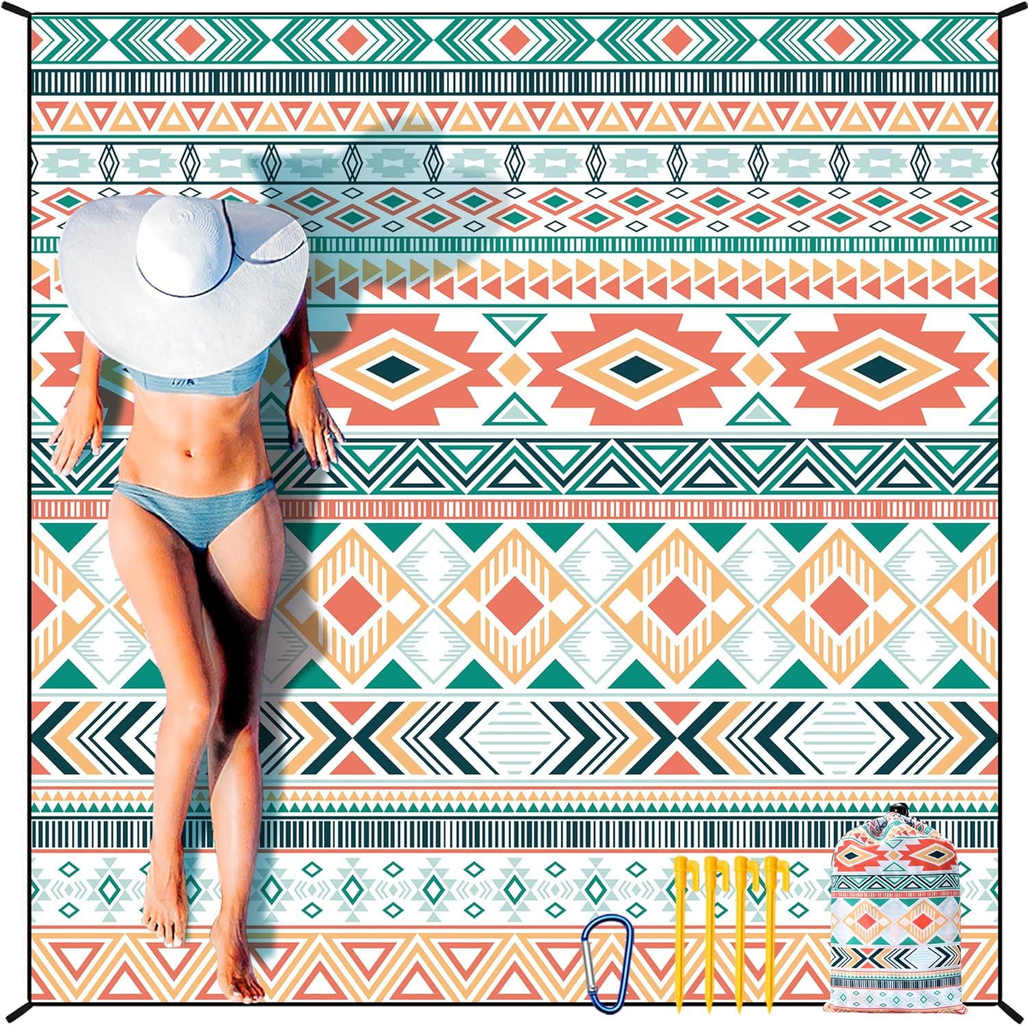 Extra Large Waterproof Beach Picnic Blanket