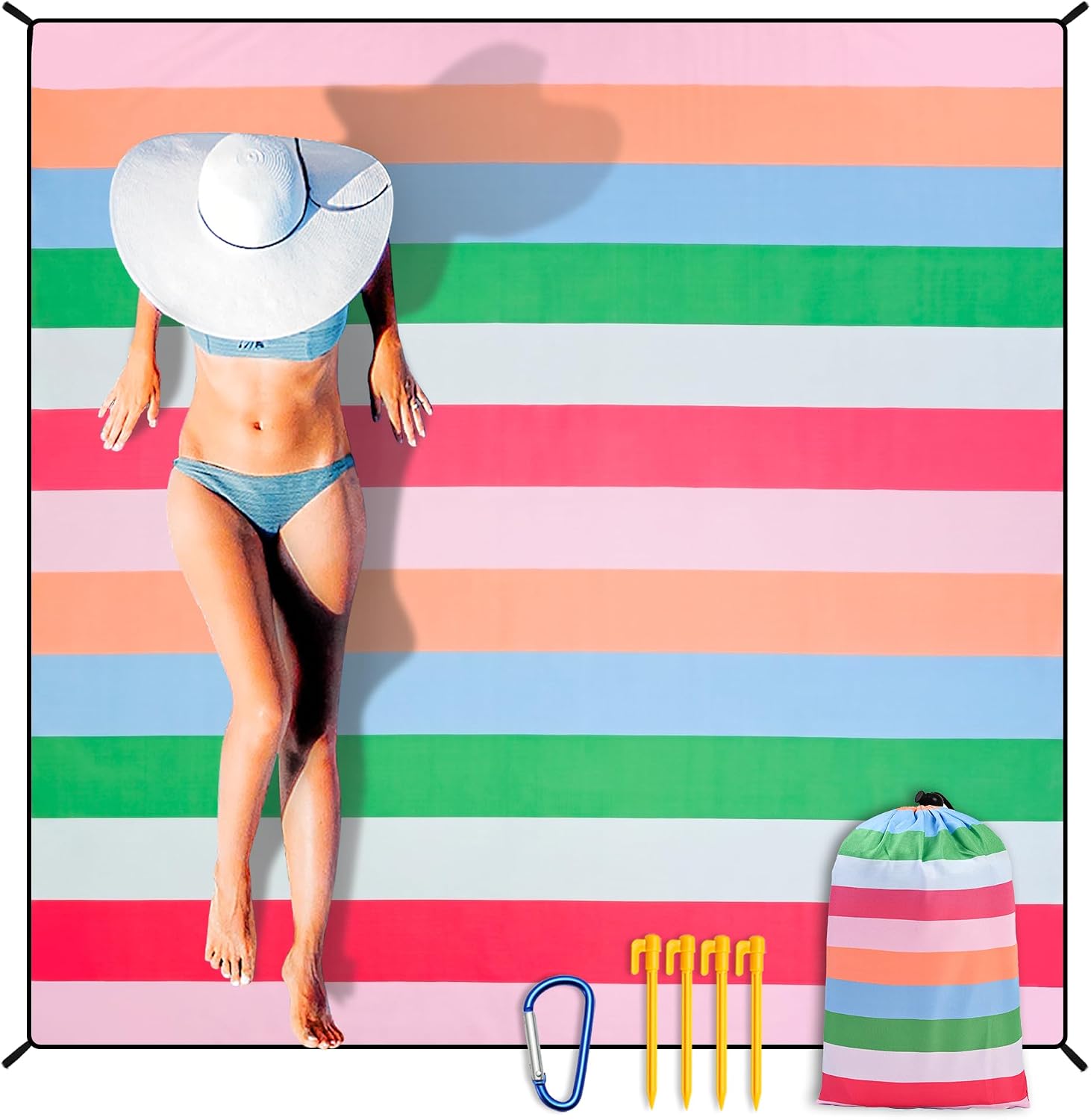 Extra Large Waterproof Beach Picnic Blanket