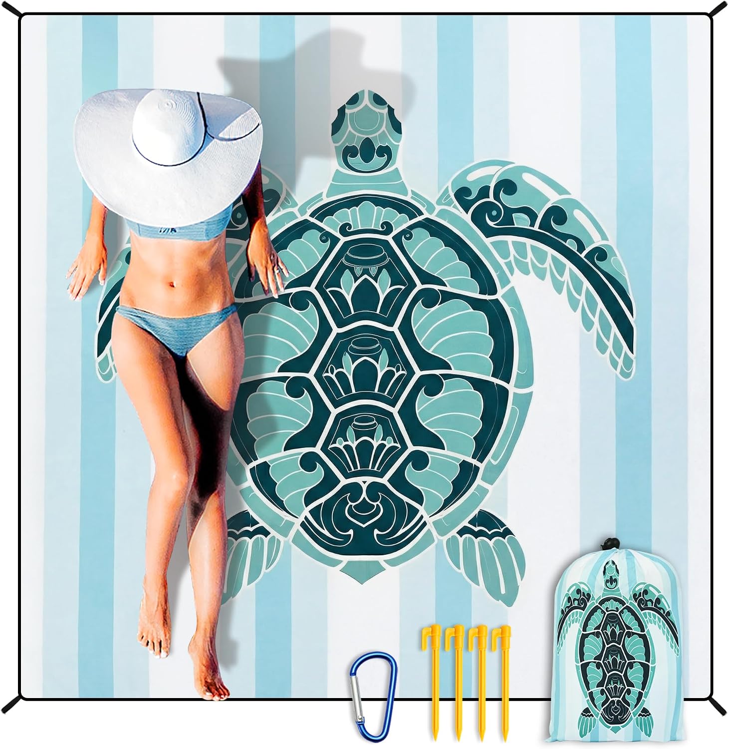 Extra Large Waterproof Beach Picnic Blanket