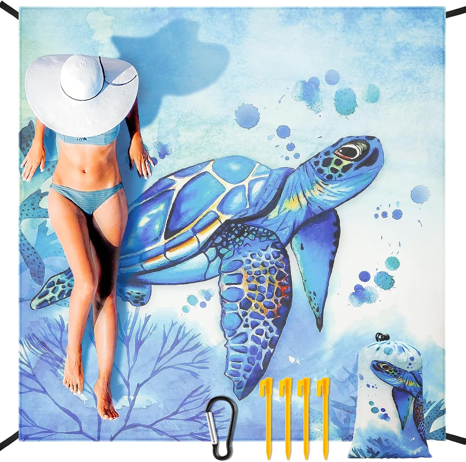 Extra Large Waterproof Beach Picnic Blanket