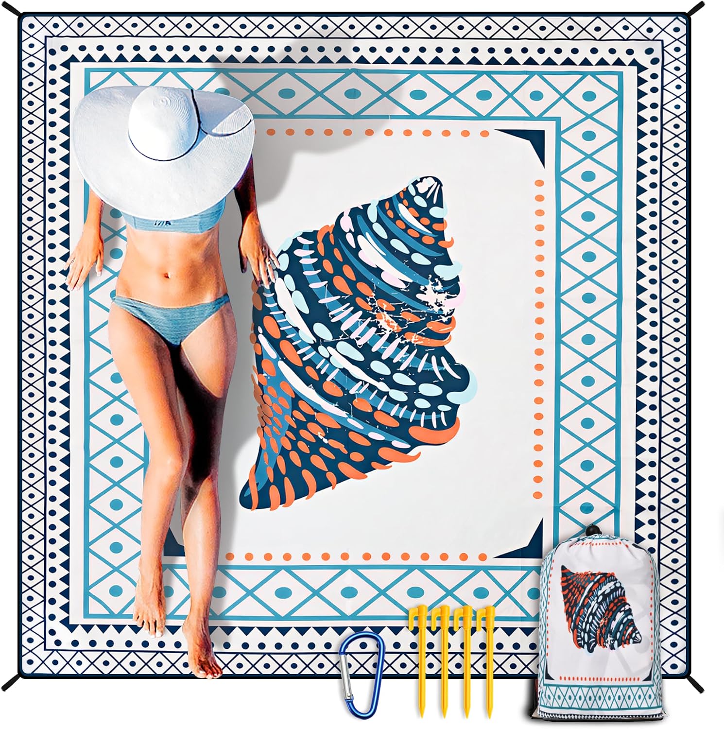 Extra Large Waterproof Beach Picnic Blanket