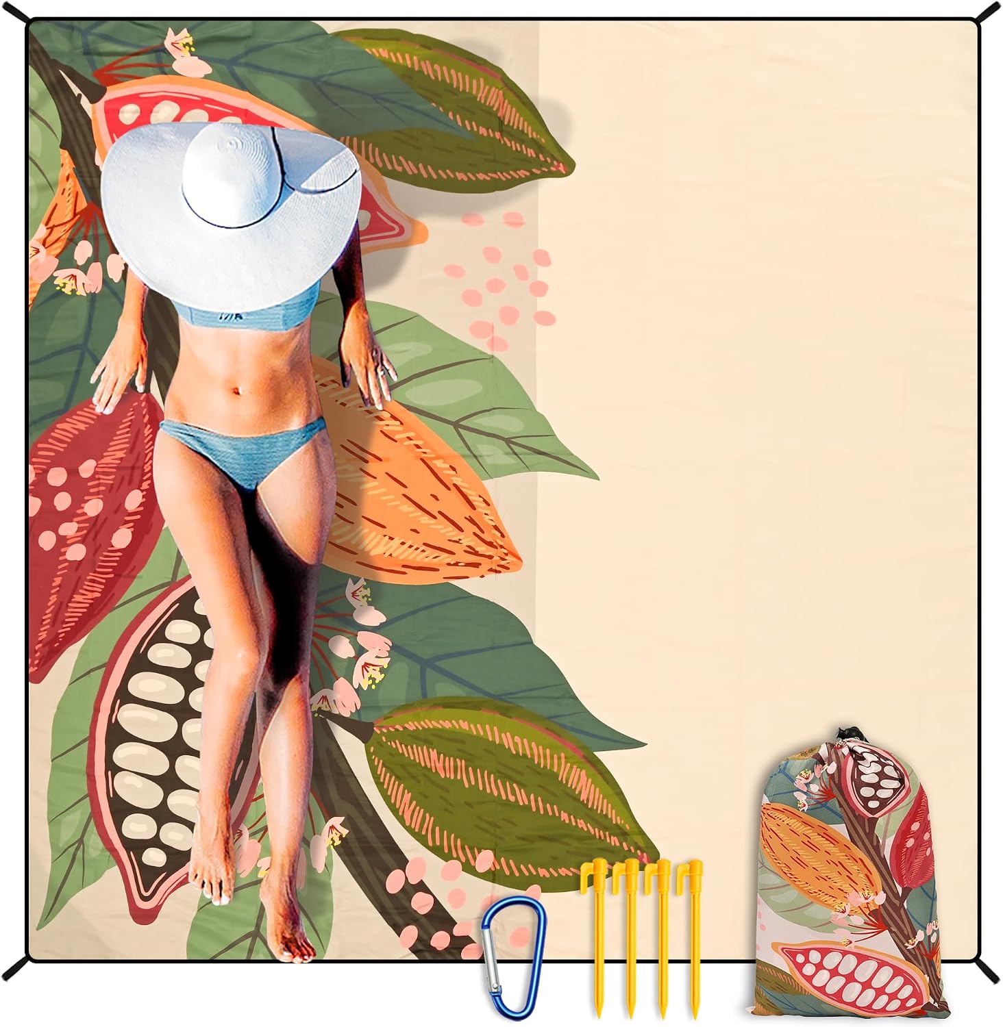 Extra Large Waterproof Beach Picnic Blanket