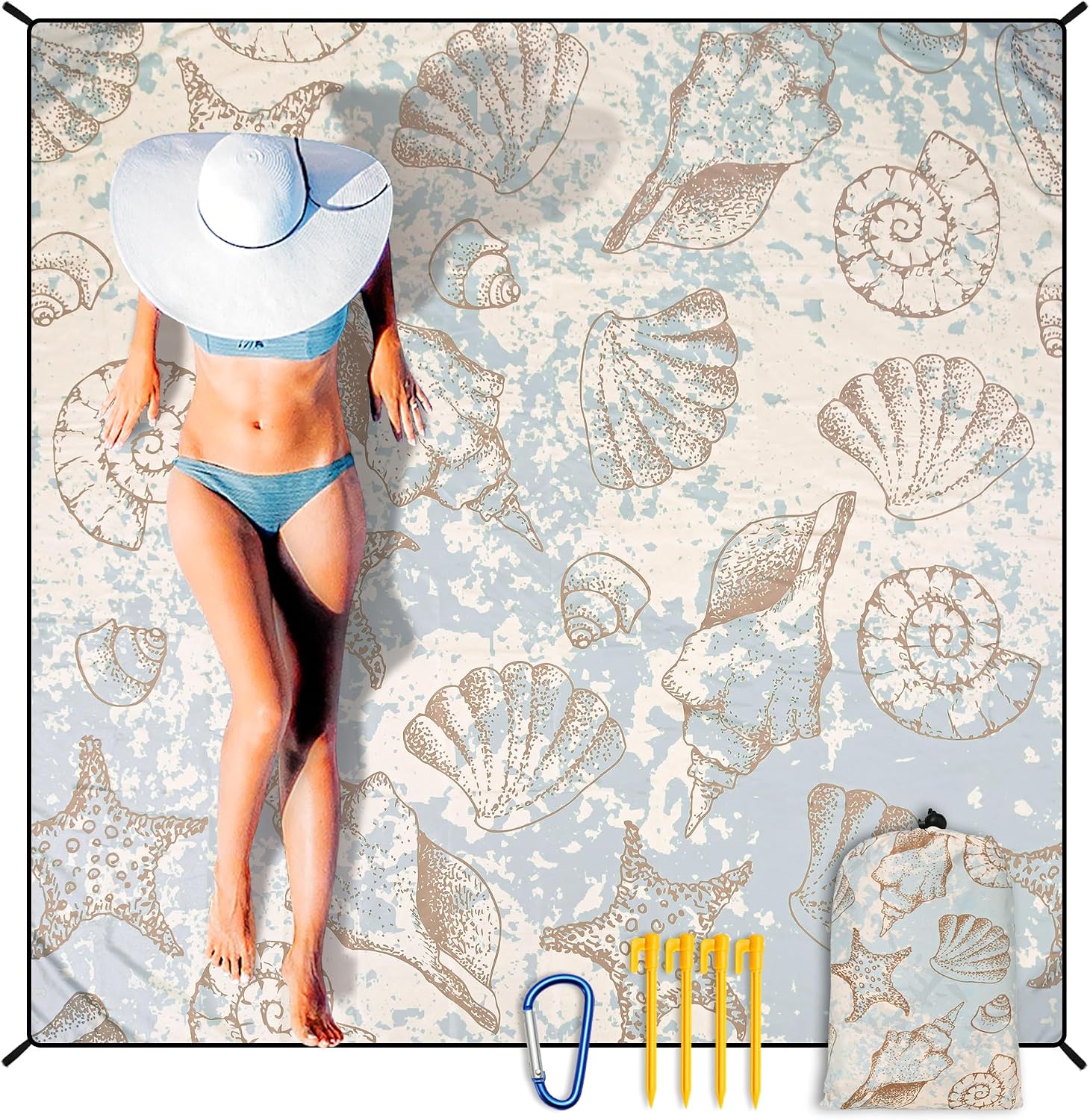 Extra Large Waterproof Beach Picnic Blanket