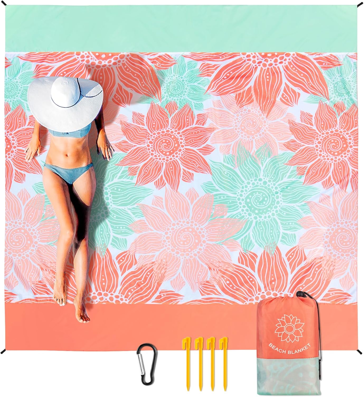 Extra Large Waterproof Beach Picnic Blanket