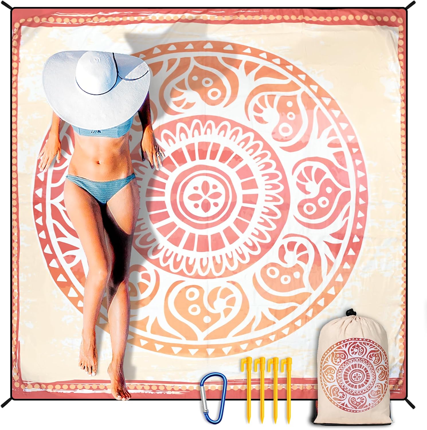 Extra Large Waterproof Beach Picnic Blanket