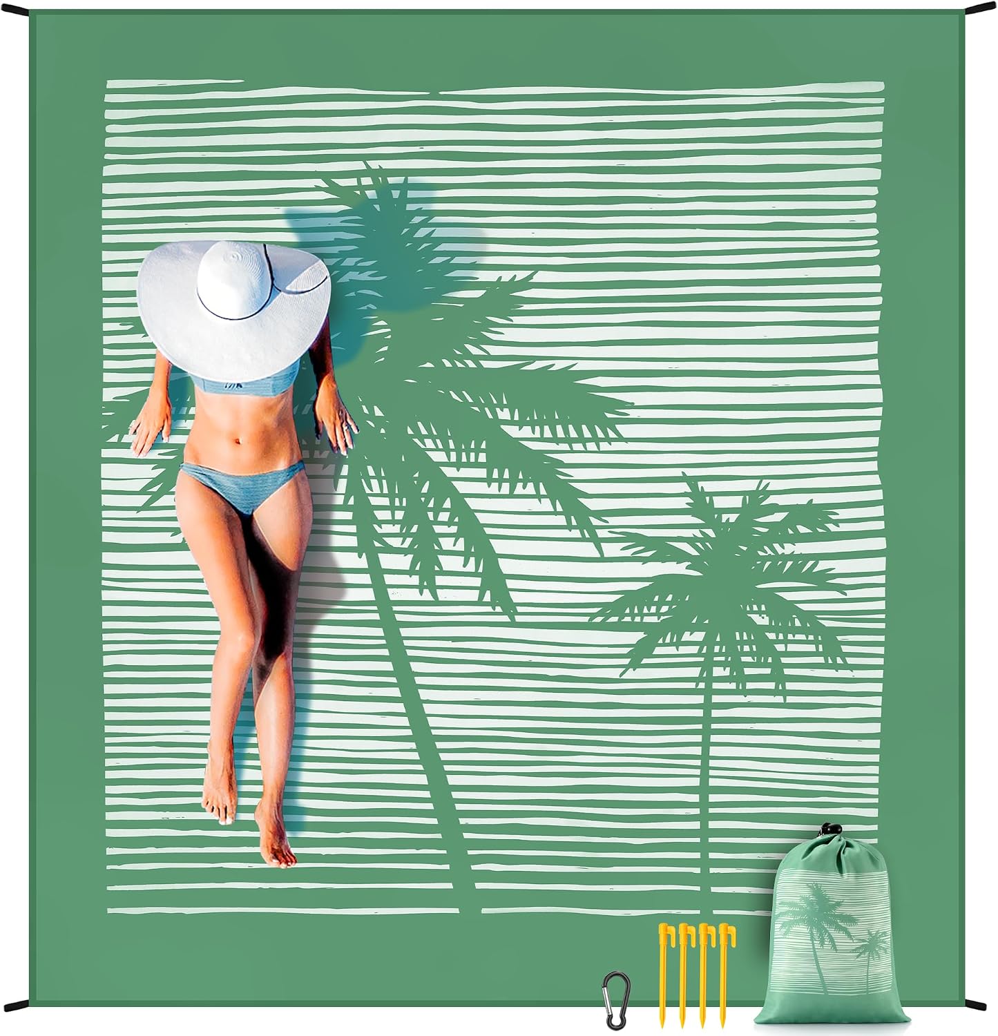 Extra Large Waterproof Beach Picnic Blanket
