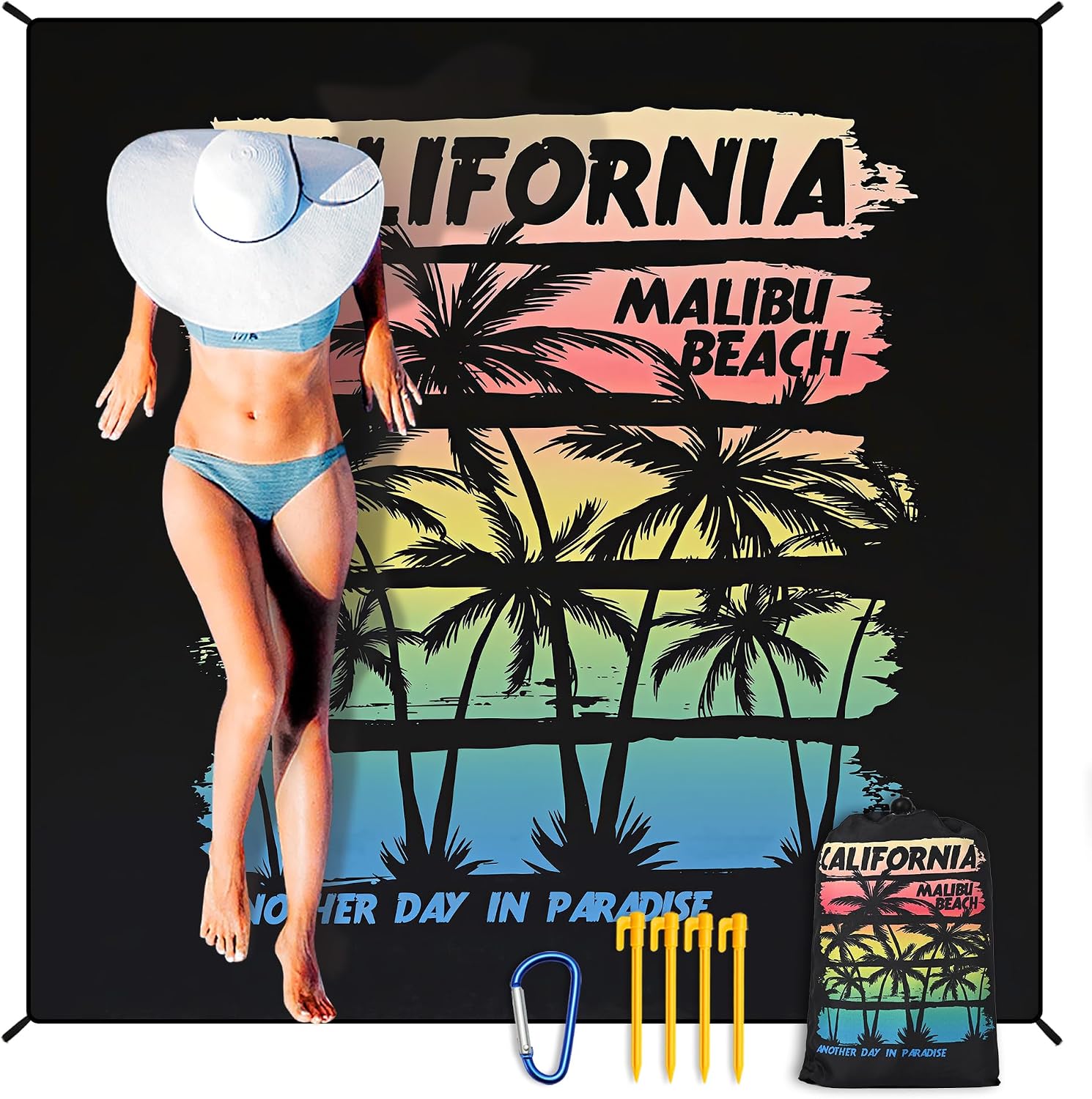 Extra Large Waterproof Beach Picnic Blanket