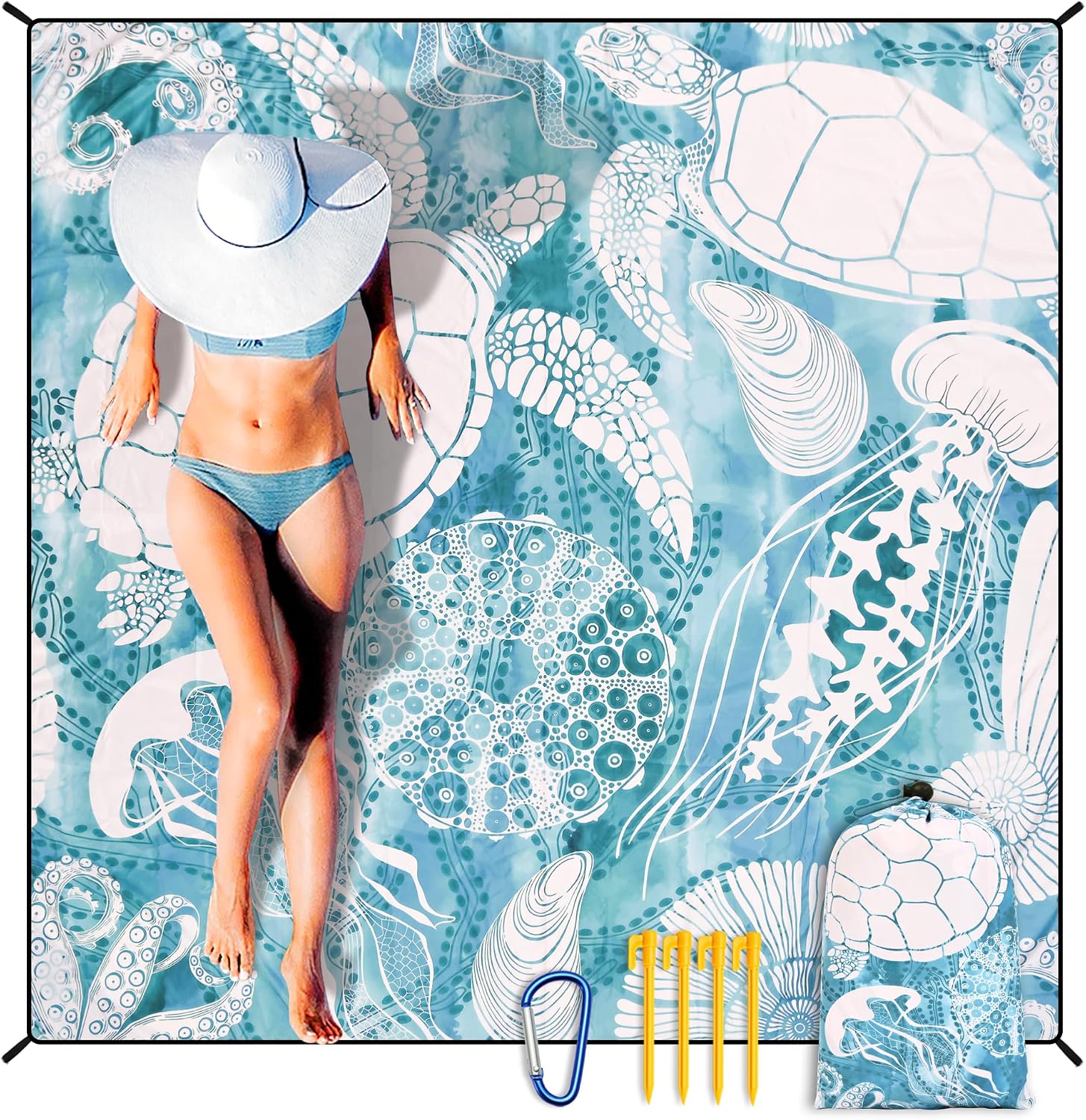 Extra Large Waterproof Beach Picnic Blanket